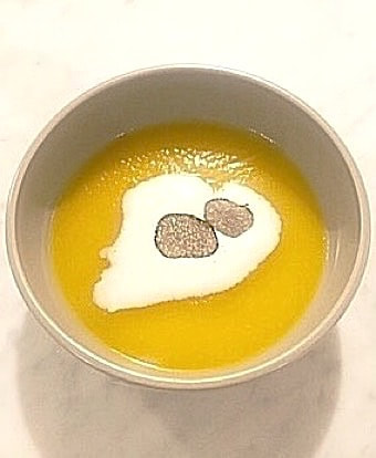 Butternut Squash Soup with Truffle Recipe - Cuisine Inspired