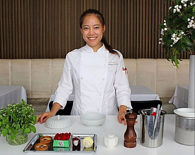 Eunji Lee Pastry Chef Jungsik NY - Cuisine Inspired