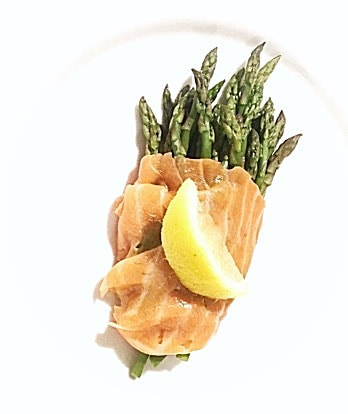 Asparagus Bundles with Smoked Salmon Recipe - Cuisine Inspired