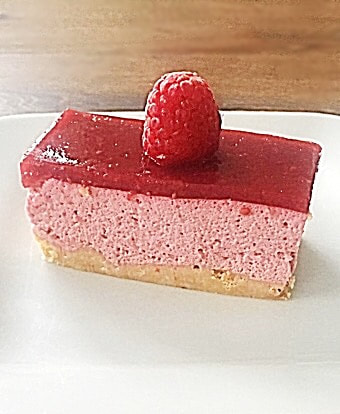 Raspberry Bavarois Recipe - Cuisine Inspired