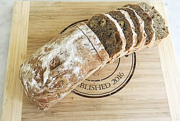 Hazelnut Whole Wheat Bread - Cuisine Inspired