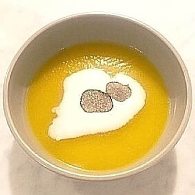 Butternut Squash Soup with Truffle - Cuisine Inspired