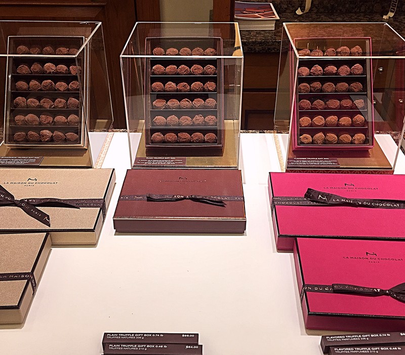 Chocolate truffles, La Maison du Chocolat, NYC - Cuisine Inspired