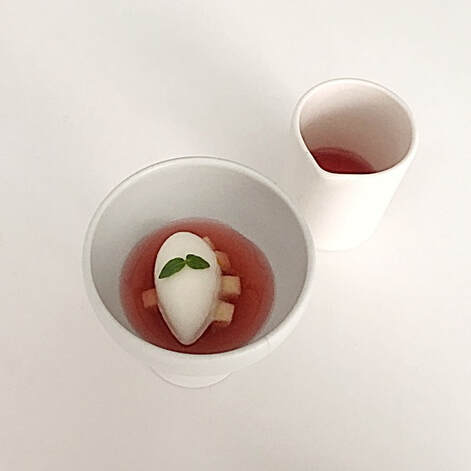 Jungsik NY - Omija Pre-dessert by Pastry Chef Eunji Lee - Photo by Cuisine Inspired
