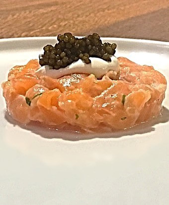 Salmon Tartare with Caviar - Recipe by Cuisine Inspired