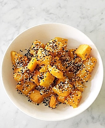 Roasted Sesame Butternut Squash - Recipe by Cuisine Inspired